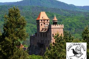 Burg Berwartstein an der Hans-Trapp-Tour